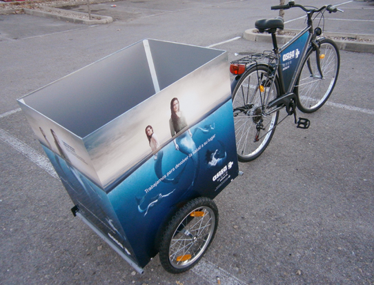 Bicicletas Publicitarias con Remolque